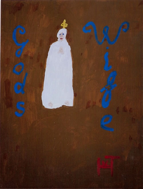 Picture of the painting: 'Gods wife - The mother of Christ!'