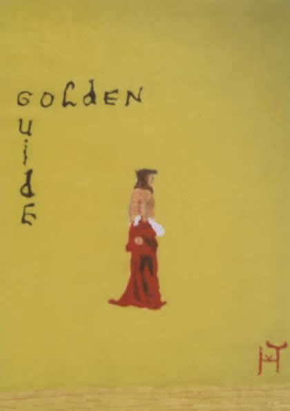 Picture of the painting: 'Golden Guide - Jesus Christ just for his death.'